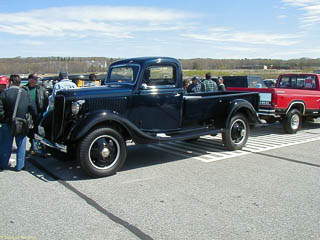 1936 Ford long wheel base pickup truck