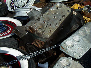 1937 Ford flathead V8 engine